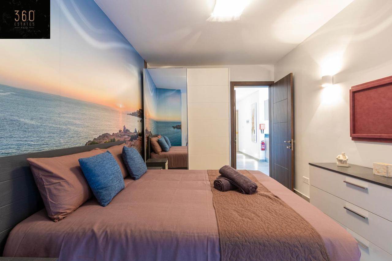 High-End Central Apt With Comfy Bed & Super Wifi By 360 Estates San Ġwann Εξωτερικό φωτογραφία